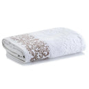 Toalha Banhão Jacquard Medalhão 80cm x 1,50m