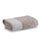 Toalha Banhão Jacquard Medalhão 80cm x 1,50m