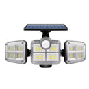 Refletor Led Solar Com 3 Cabeças 800W - EcoLight