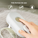 Escova Elétrica a Vapor® de Gato 3 em 1
