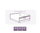 Pillow Top Suit Casa Nix 1200g/m²