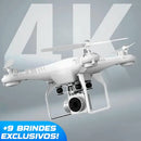 Drone Profissional Fly com Câmera 4K FullHD GPS Wifi + 9 BRINDES