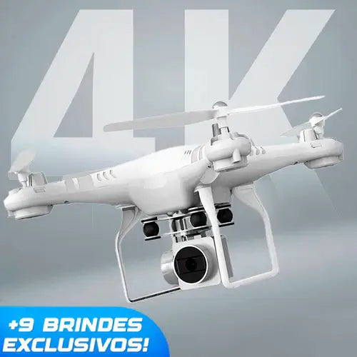 Drone Profissional Fly com Câmera 4K FullHD GPS Wifi + 9 BRINDES