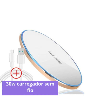 Carregador sem Fio de 30 W de Carregamento Rápido