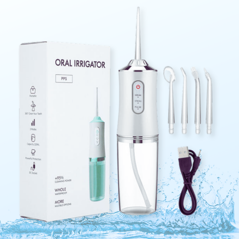 Irrigador Oral para Limpeza Bucal - JetFloss