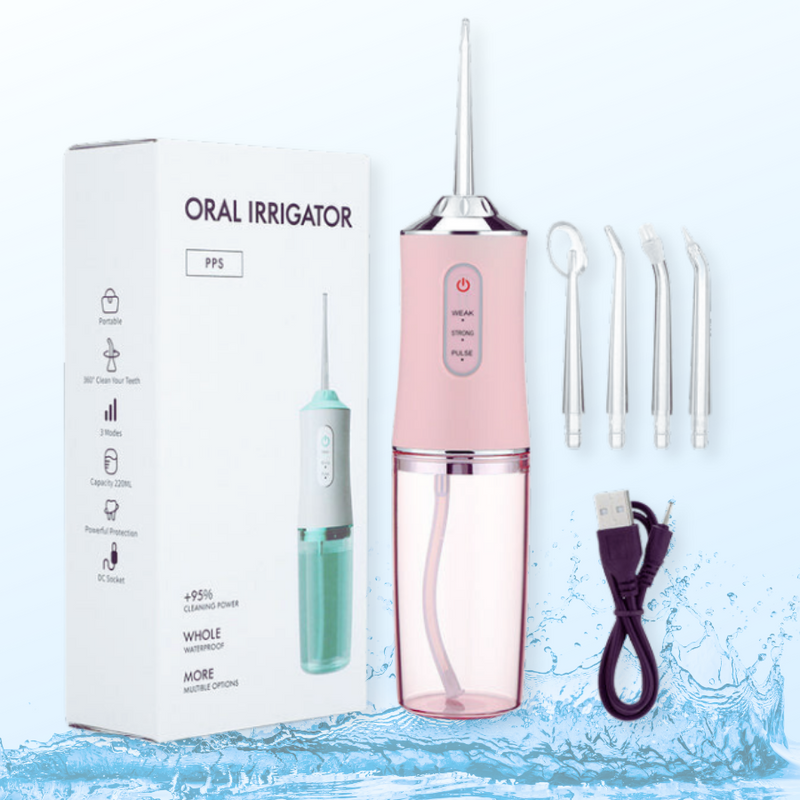 Irrigador Oral para Limpeza Bucal - JetFloss