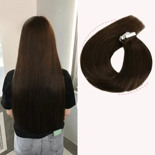 Mega Hair Fita Adesiva Cabelo 100% Humano